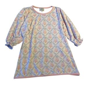 Sew Magnolias Christmas Tree Dress Girls‎ 2T Holiday Outfit